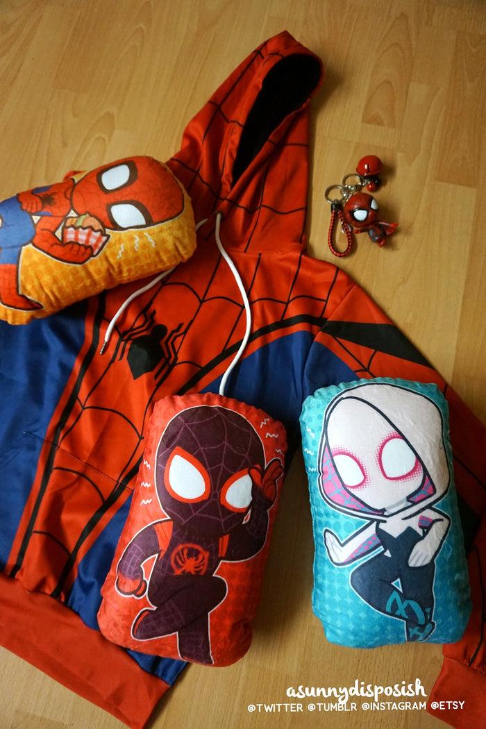 Spidey-Fam Plush Pillows
