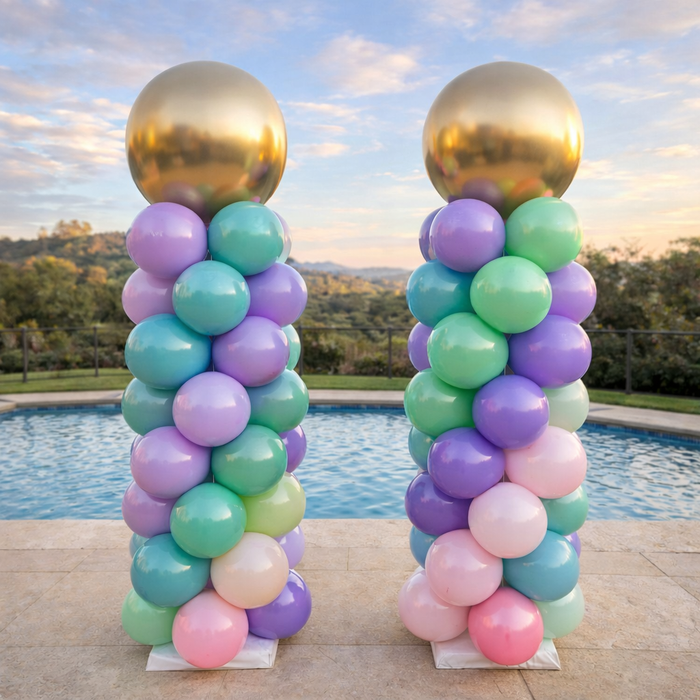 Spiral Balloon Tower (Set of Two)