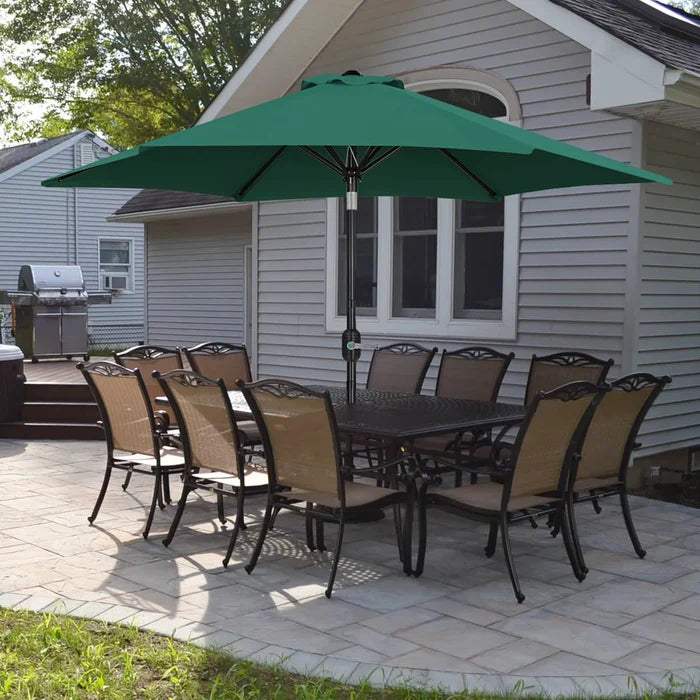 Spirica 95" H Push-Button Tilt Market Umbrella