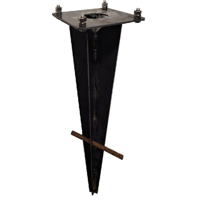 Staande buitenlamp cortenstaal 10x15x80cm (DxBxH) - Doika - Buitenverlichting - Gardd -  - GARDD-C5S-800