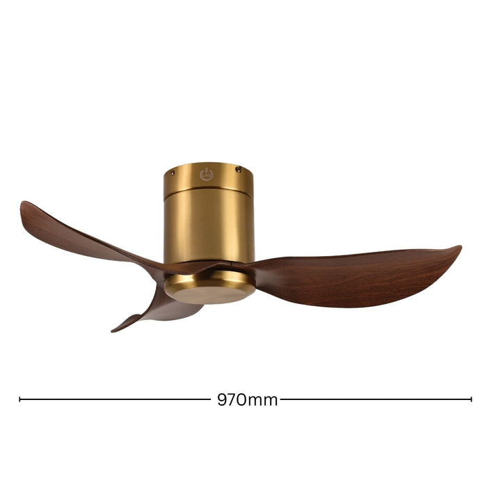 Starling38 Ceiling Fan | 40W BLDC Motor | 38-inch Fan |  Antique Bronze