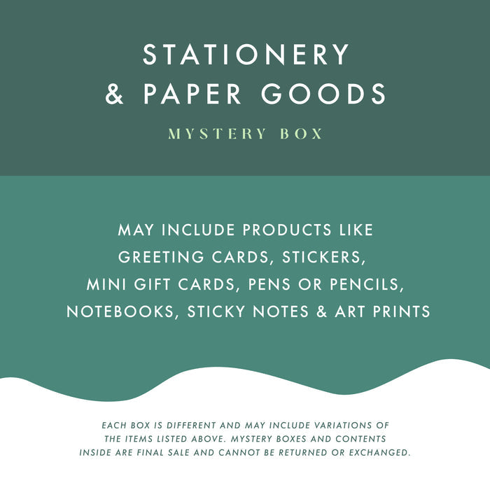 Stationery and Paper Goods Mystery Box