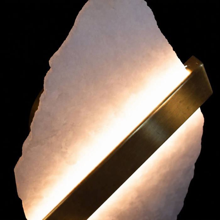 StrataEdge Marble Accent Wall Sconce