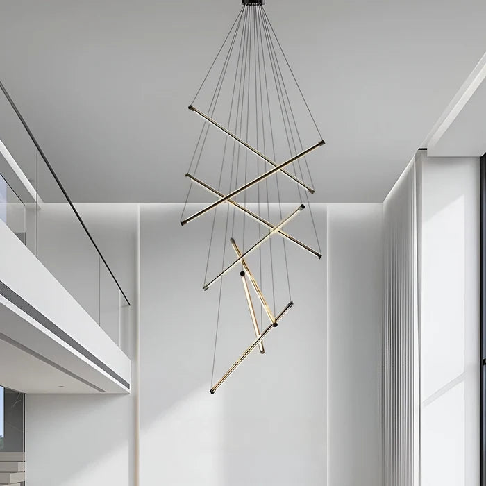 Suspended Serenity Modern Chandelier
