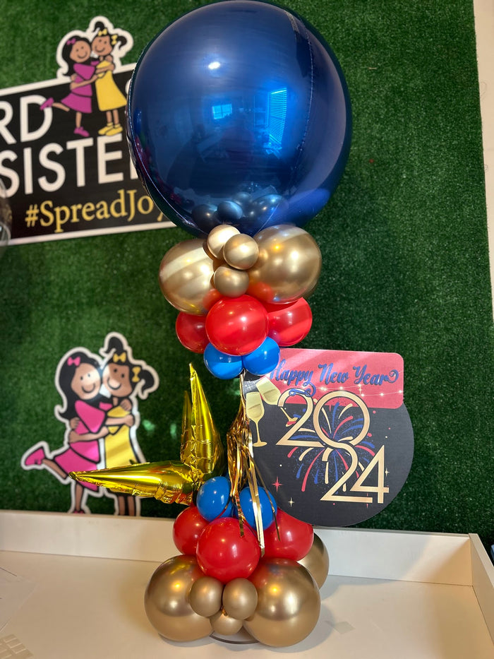 Table Crazy Balloon Sign Tower