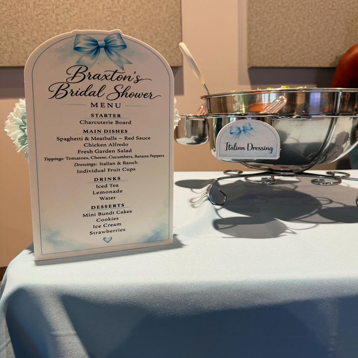 Table Top Sign