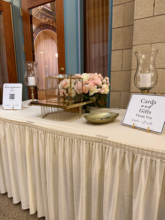 Table Top Sign
