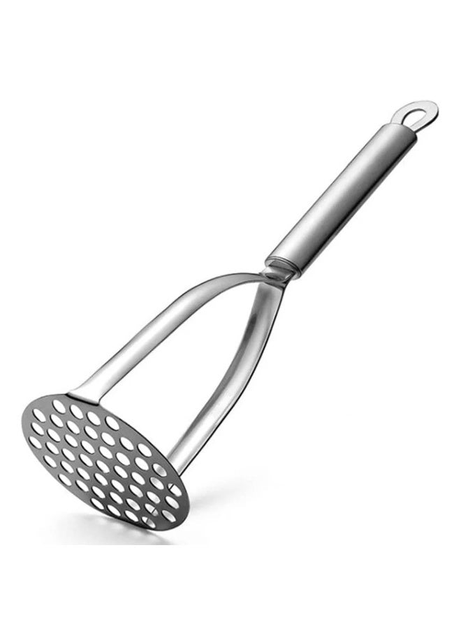TASTRADE Stainless Steel Potato Masher - Heavy Duty Vegetable Masher & Baby Food Maker, Ergonomic Non-Slip Grip for Comfortable Use, Rust Resistant Durable Kitchen Gadget, Easy to Clean Dishwasher Safe, Perfect for Mashed Potatoes Guacamole Beans Fruits