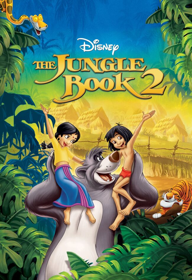 The Jungle Book 2 HD Digital Code (2003 animated) (Redeems in Movies Anywhere; HDX Vudu Fandango at Home & HD iTunes Apple TV Transfer From MA)
