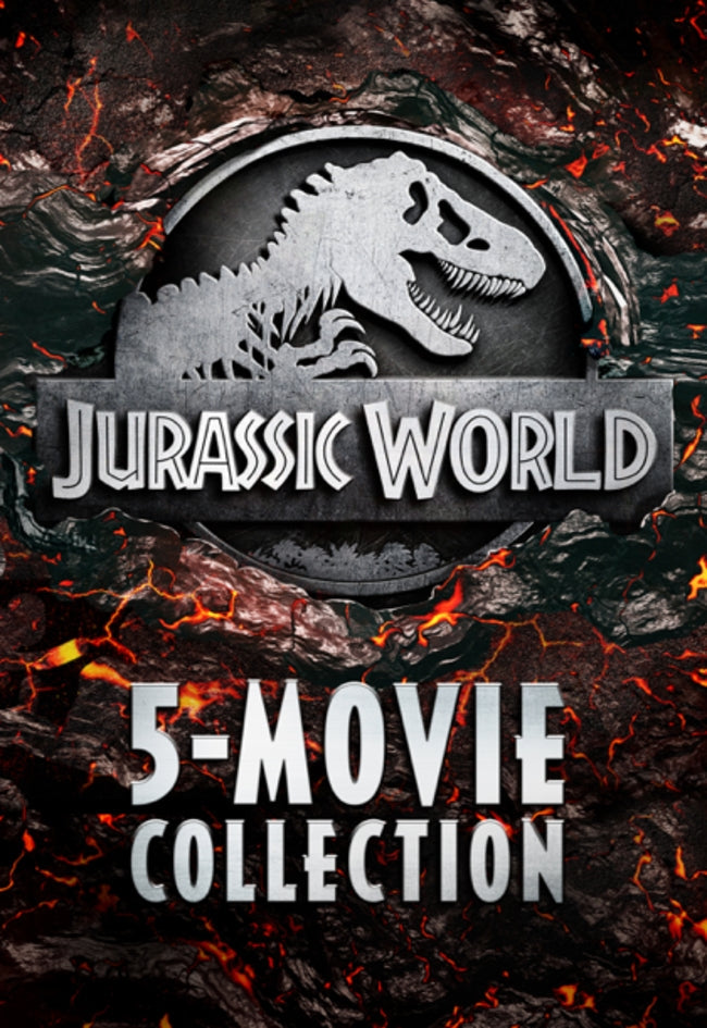 The Jurassic Park World 5-Movie Collection 4K Digital Code (Redeems in Movies Anywhere; 4K Vudu Fandango & 4K iTunes Apple TV Transfer From Movies Anywhere) (5 Movies, 1 Code)