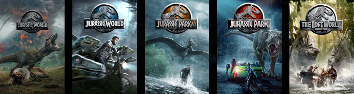 The Jurassic Park World 5-Movie Collection 4K Digital Code (Redeems in Movies Anywhere; 4K Vudu Fandango & 4K iTunes Apple TV Transfer From Movies Anywhere) (5 Movies, 1 Code)