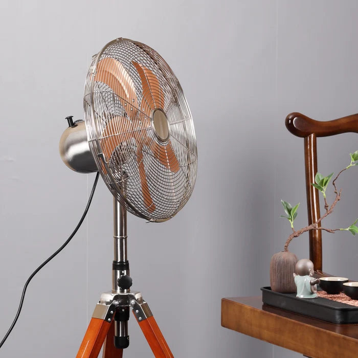 The Legacy Tripod Fan | 60w BLDC Motor | Wooden Body