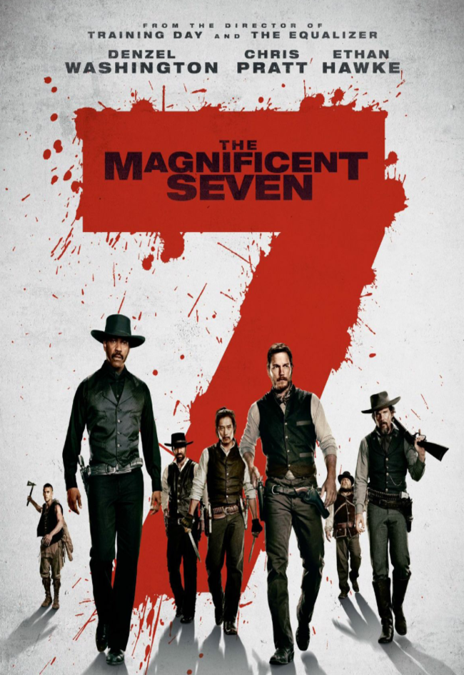 The Magnificent Seven Vudu Fandango at Home HDX Digital Code (2016)