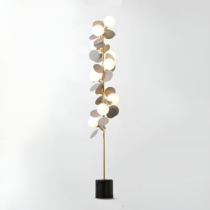 The Shades of Grey Glass Floor Lamp