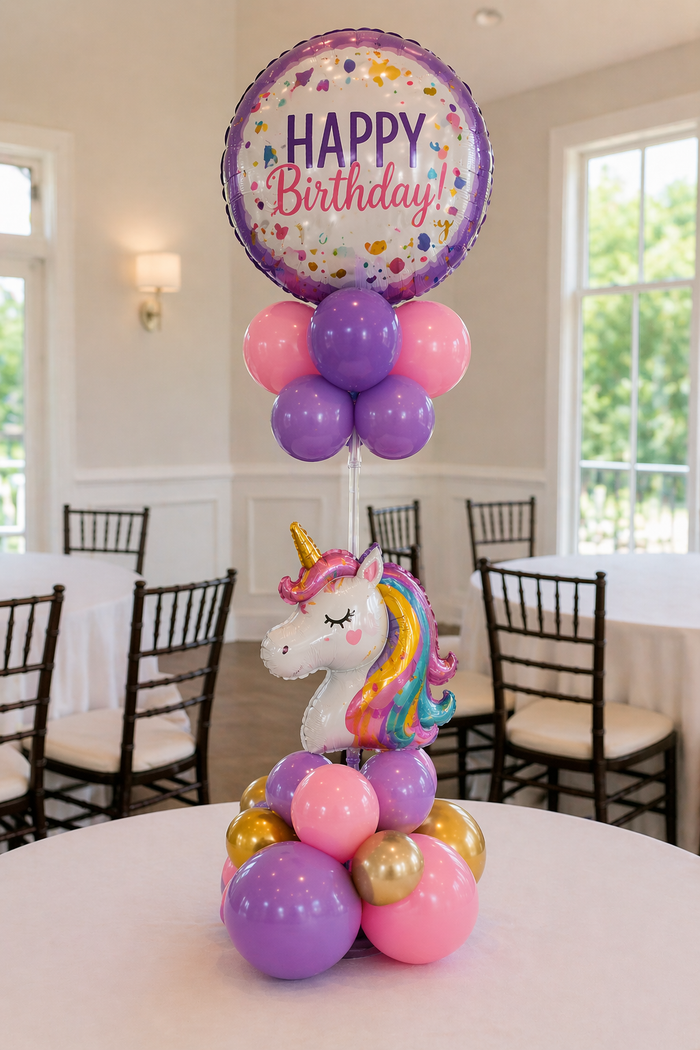 Themed Balloon Centerpiece (Set Of Two)