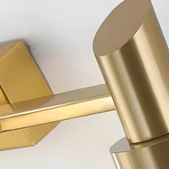 Transitional Two-Head Bell Mirror Light