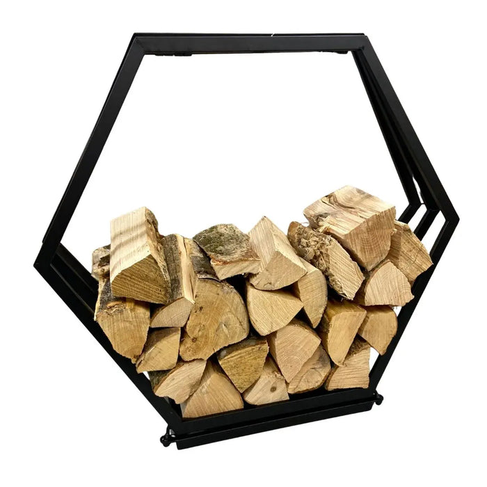 Tri-Hexagon Log Holder