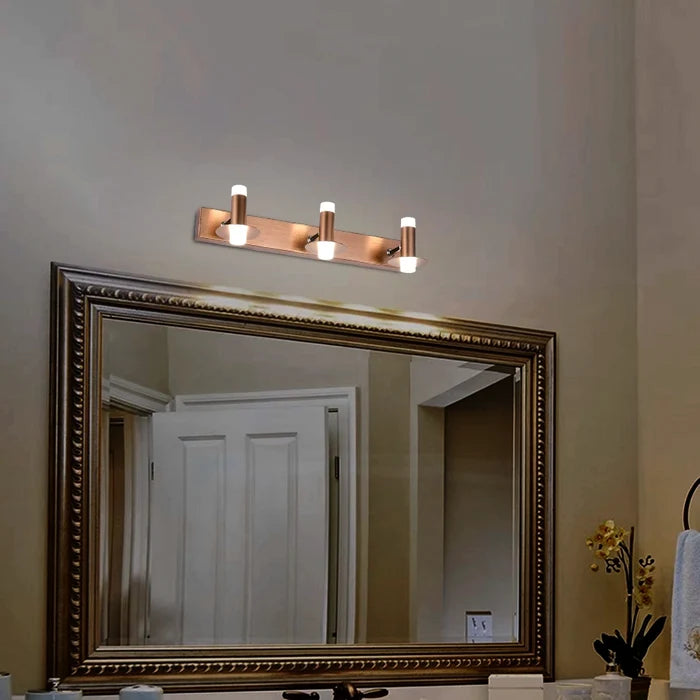 Troika Apex Barrel Wall Mirror Light