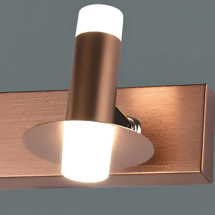 Troika Apex Barrel Wall Mirror Light