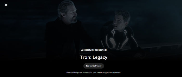Tron: Legacy 4K Digital Code (2010) (Redeems in Movies Anywhere; 4K Vudu Fandango at Home & 4K iTunes Apple TV Transfer From Movies Anywhere)