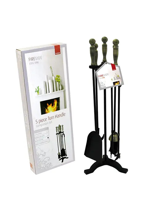 Turn Handle Companion Set - Black Pewter