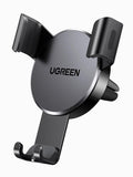 UGREEN Car Phone Holder Car Mount, [360 degrees Rotation for Air Vent], One-hand Auto Lock, Silicone Clip