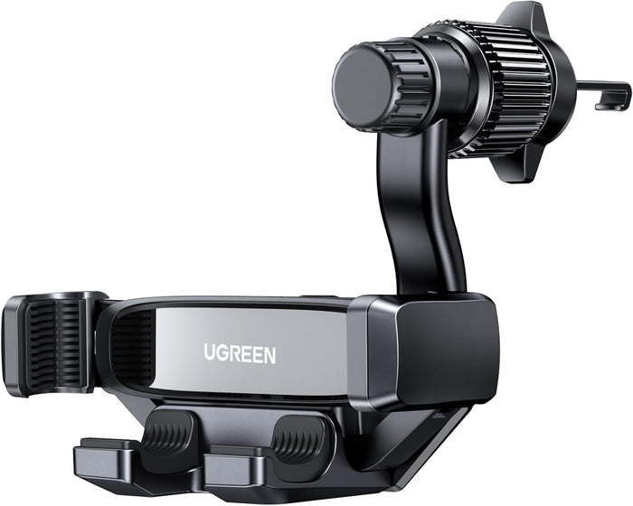 UGREEN Car Phone Holder Car Mount, [360 degrees Swing Arm for Air Vent], One-hand Auto Lock, Metal Hook Mo