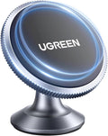 UGREEN Magnetic Car Phone Holder Car Mount, [360 degrees Rotation Super Stable], One-hand Auto Lock, Mobil
