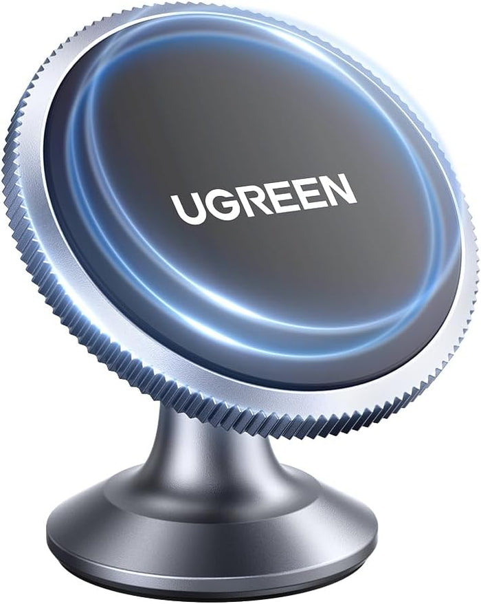 UGREEN Magnetic Car Phone Holder Car Mount, [360 degrees Rotation Super Stable], One-hand Auto Lock, Mobil