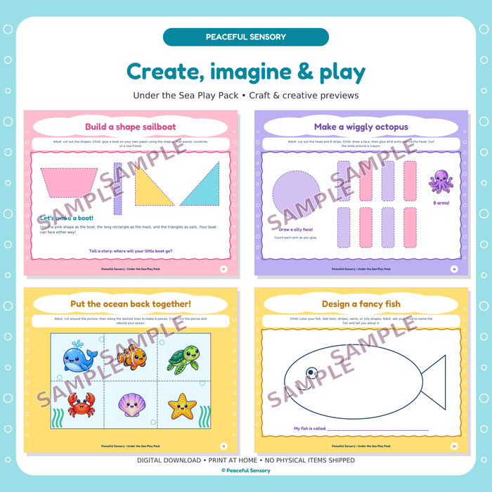 Under the Sea Play Pack