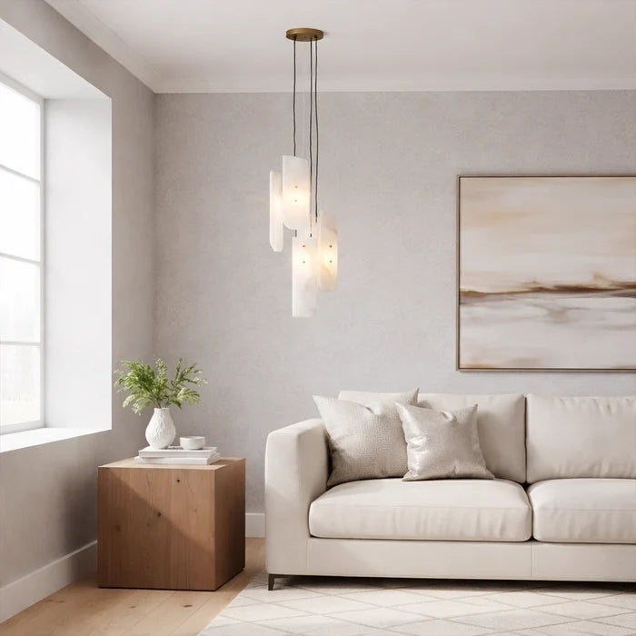 Vellaro Split Marble Pendant Light