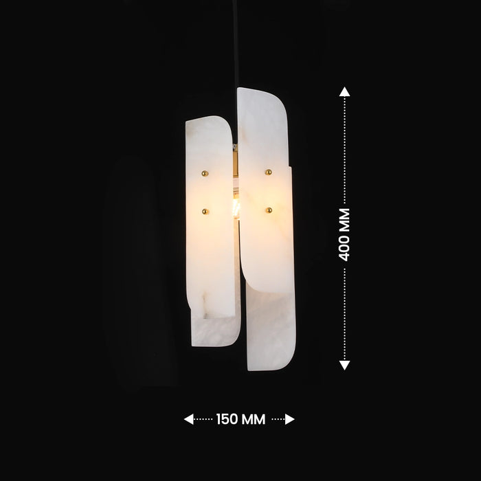 Vellaro Split Marble Pendant Light
