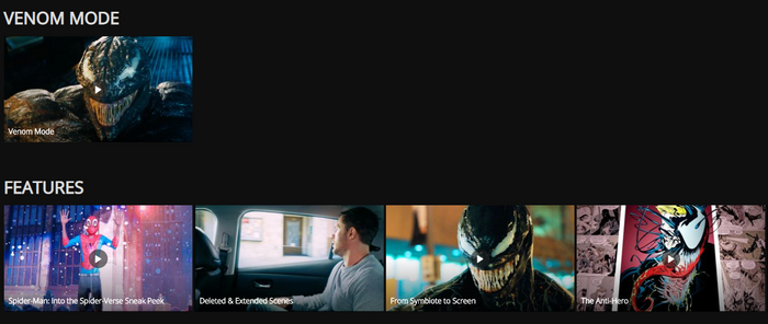 Venom 4K Digital Code (2018) (Redeems in Movies Anywhere; 4K Vudu Fandango at Home & 4K iTunes Apple TV Transfer From Movies Anywhere)
