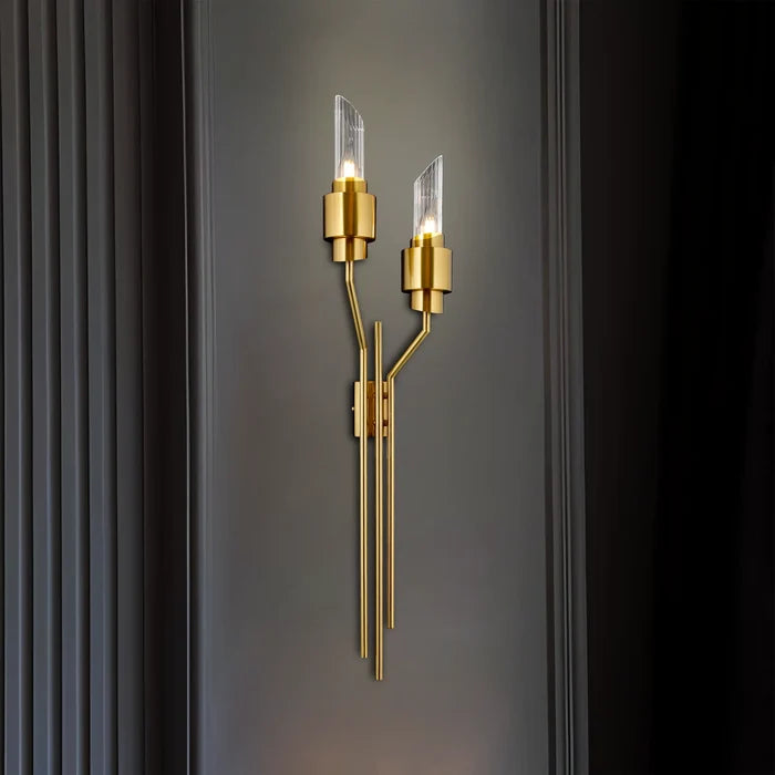 Vertex Glow Contemporary Dual Sconce