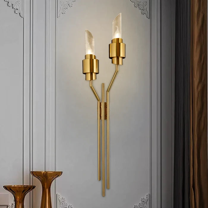 Vertex Glow Contemporary Dual Sconce