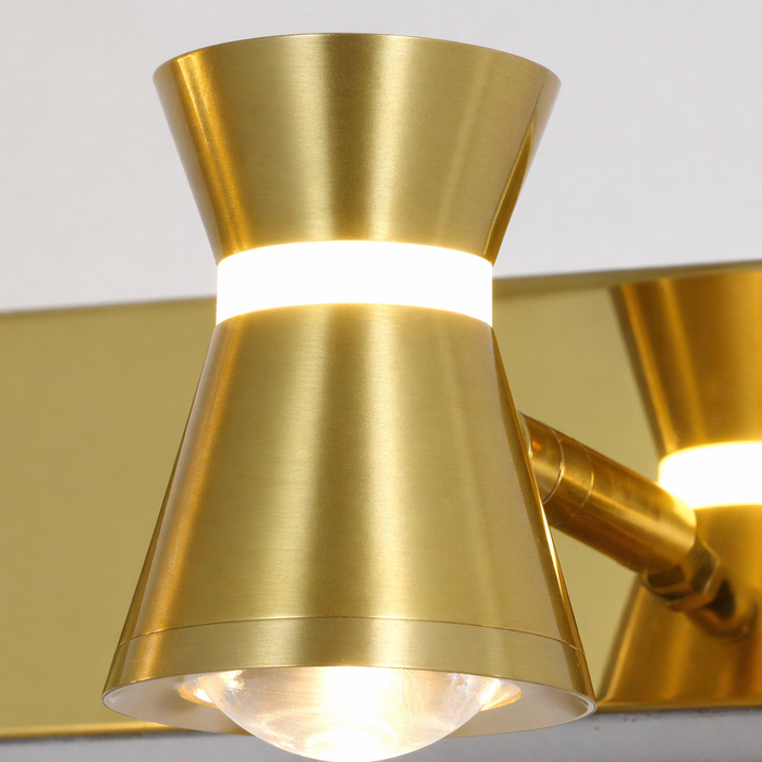 Vespera Duo Gold Mirror Lamp