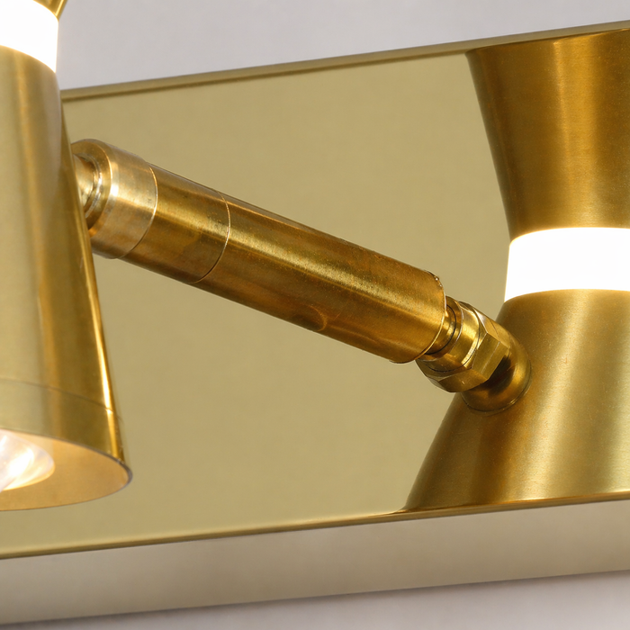 Vespera Duo Gold Mirror Lamp