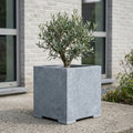 Vierkante arduinen plantenbak met bodem 30x30x32 cm - Modern - Doika - Plantenbak - Doika - 5420024201019 - Square modern  30x30x32 (2 cm)