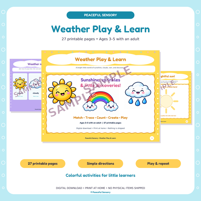 Weather Play Pack