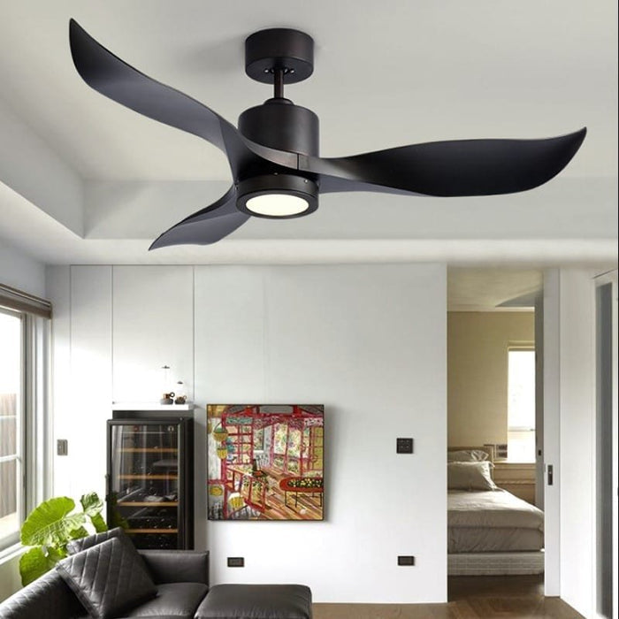 Whimberl Black Ceiling Fan | 40W BLDC Motor | 1320mm | Metal Body