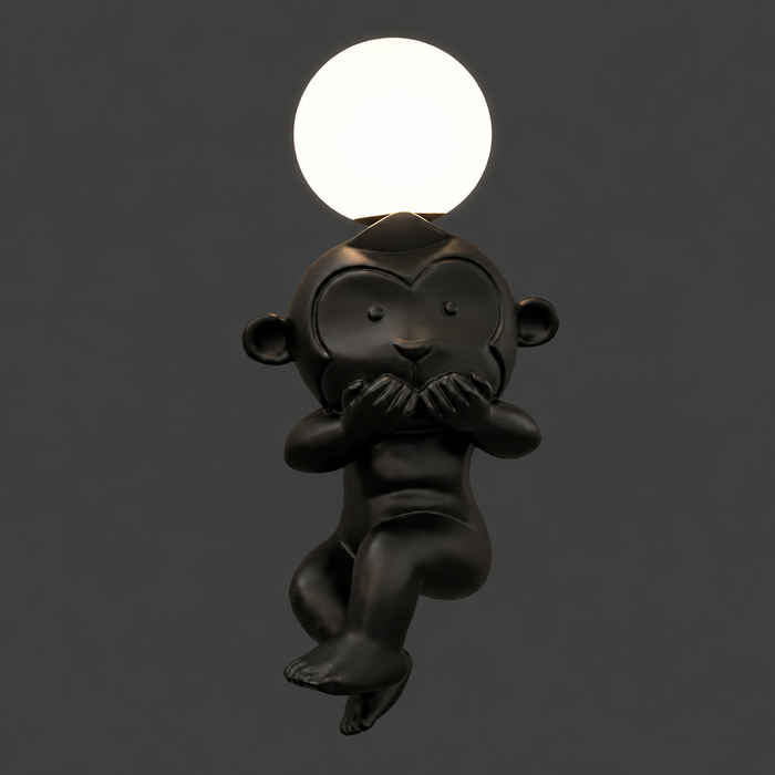 Whispering Monkey Eclipse Wall Lamp