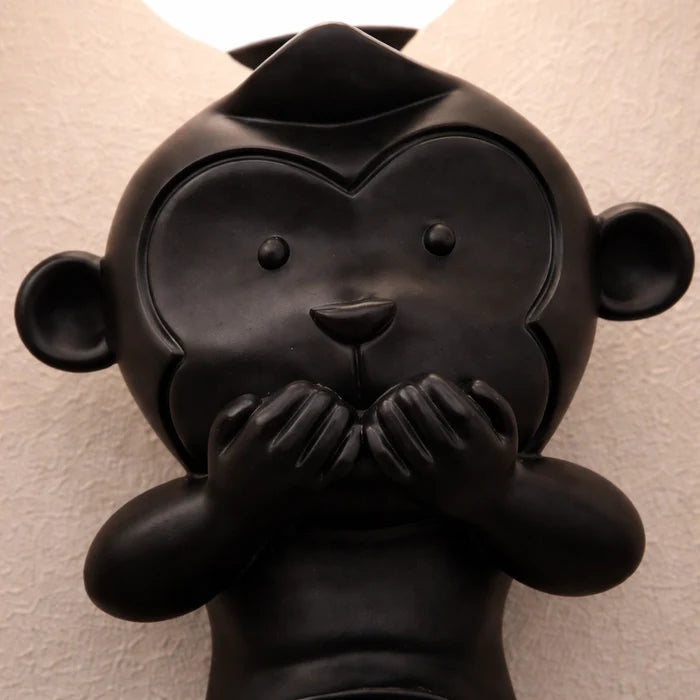 Whispering Monkey Eclipse Wall Lamp