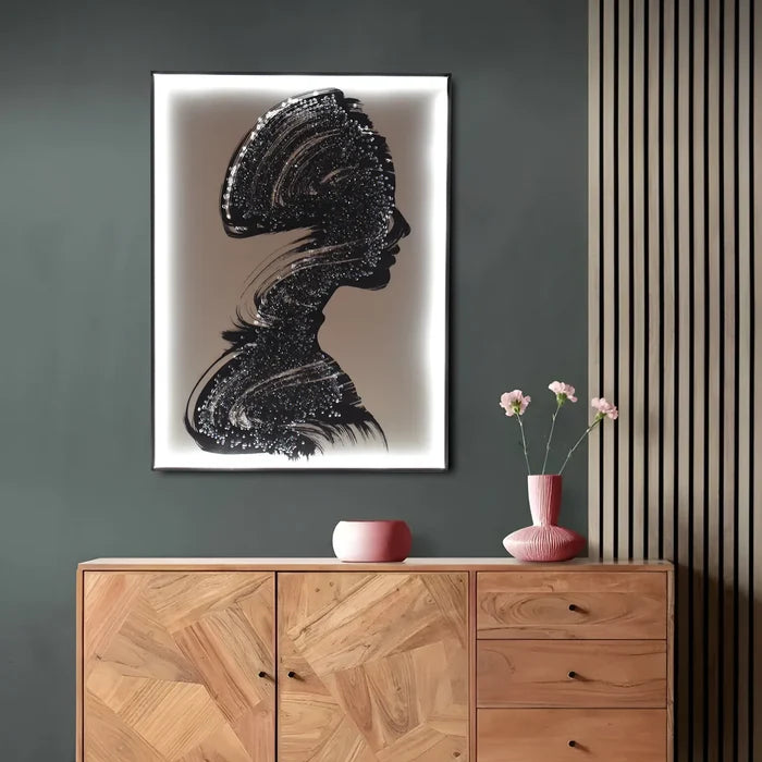 Whispers in Ink - Abstract Wall Art