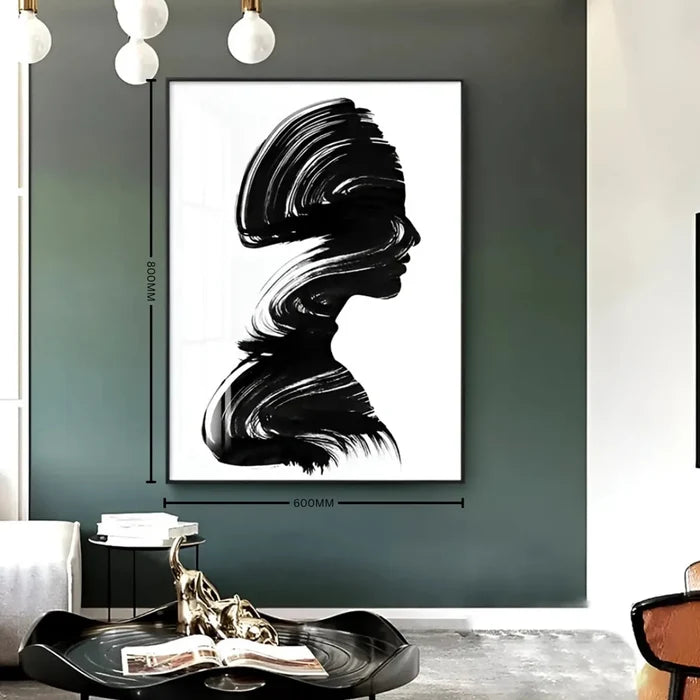 Whispers in Ink - Abstract Wall Art