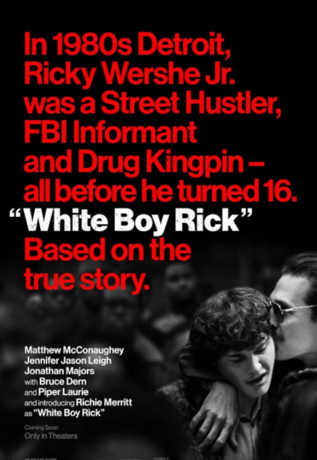 White Boy Rick SD Digital Code (2018) (Redeems in Movies Anywhere; SD Vudu Fandango at Home & SD iTunes Apple TV Transfer From Movies Anywhere) (THIS IS A STANDARD DEFINITION [SD] CODE)