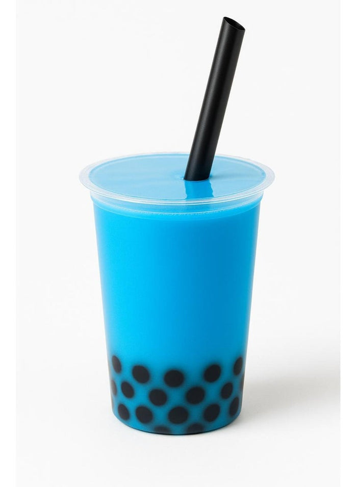 WIN PACK Individually Wrapped Black Bubble Tea Straws – 8mm × 23cm – 250 Pieces