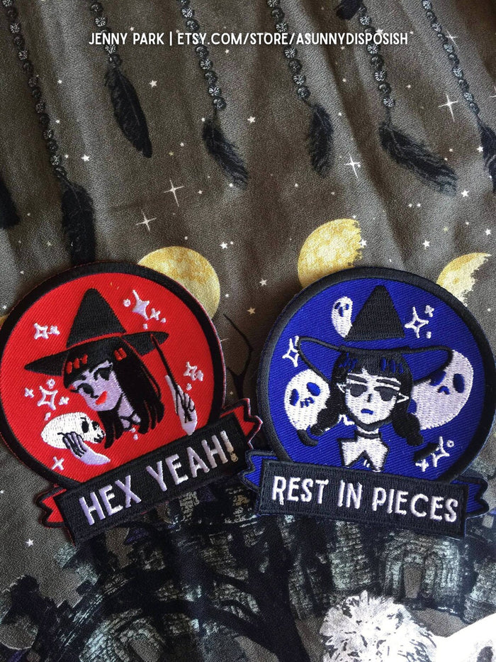 Witch Gang Iron On Patches
