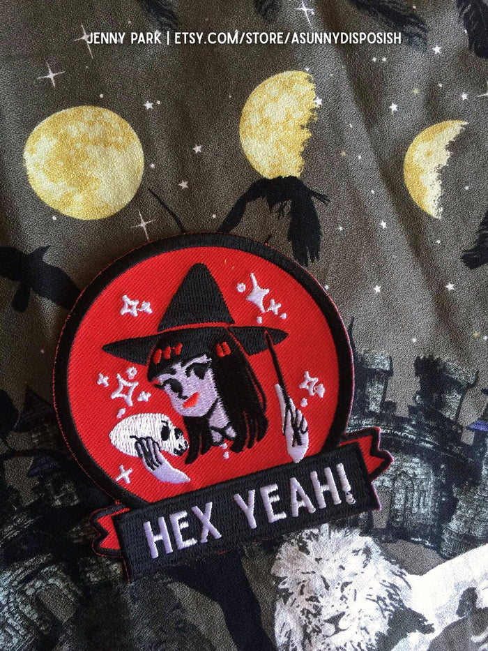Witch Gang Iron On Patches