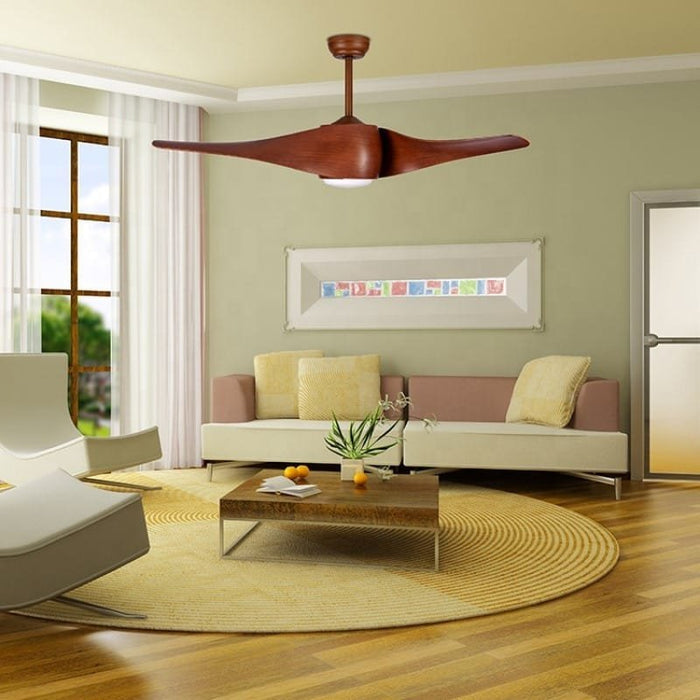 Woodpecker Brown Ceiling Fan | 50W BLDC Motor | 1320mm | Metal Body