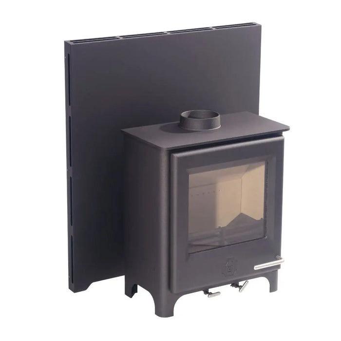 Woodwarm Wall Heatshield for Firewren 4kW standard and tall height